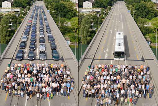 Importancia del transporte masivo